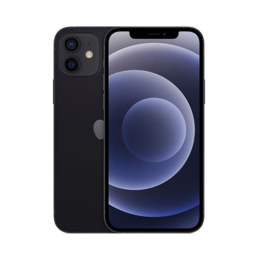 iPhone 12  64GB Black Mobiltelefon, HASZNÁLT
