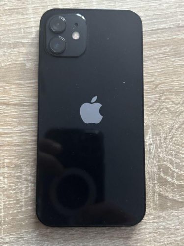 iPhone 12  64GB Black Mobiltelefon, HASZNÁLT