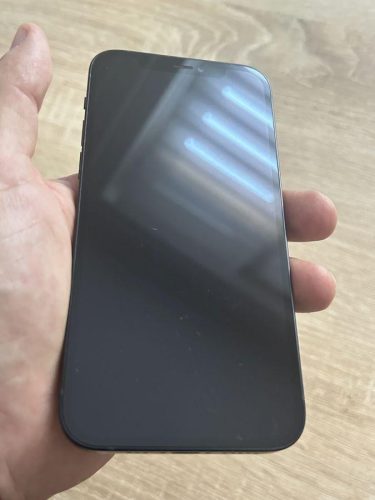 iPhone 12  64GB Black Mobiltelefon, HASZNÁLT