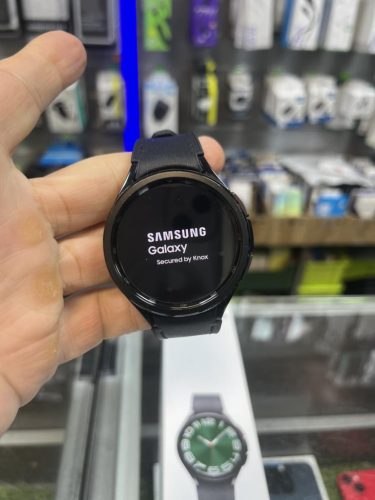 Samsung Galaxy Watch6 Classic BT 47mm fekete használt okosóra (sm-r960) 