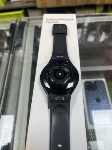 Samsung Galaxy Watch6 Classic BT 47mm fekete használt okosóra (sm-r960) 