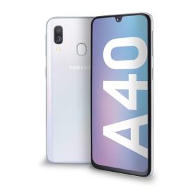   Samsung Galaxy A40 64GB Dual A405 Használt Mobiltelefon, fehér