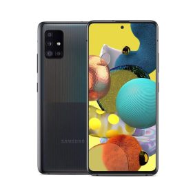   Samsung Galaxy A51 128GB 4GB RAM Dual (A515F) Használt Mobiltelefon, fekete, HASZNÁLT