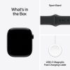 Apple Watch Series S11 BT 46 mm, JET BLACK ALU CASE+ Black Sport Band M/L , ÚJSZERŰ, PÁR NAPOT HASZNÁLT 