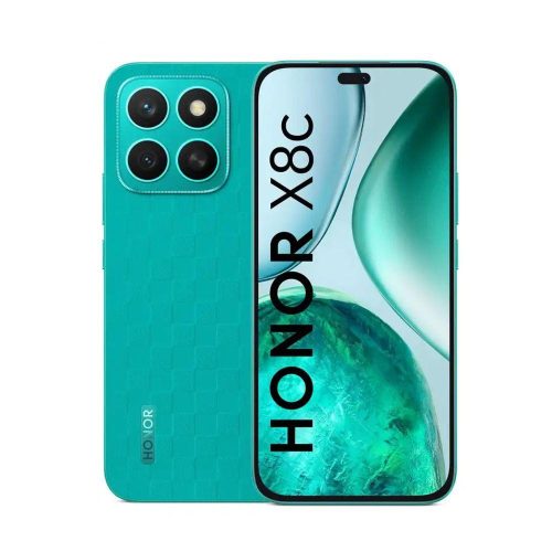 Honor X8C   8GB/256GB DUAL SIM Mobiltelefon, Zöld, használt 