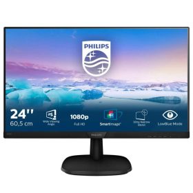   PHILIPS 243V7QJABF 23.8" IPS FHD IPS 75Hz HDMI/DP/VGA monitor , HASZNÁLT  