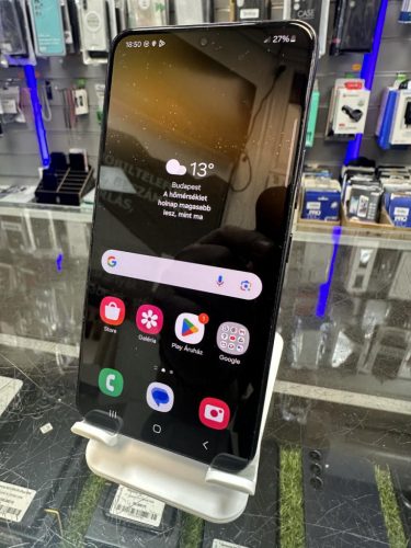 Samsung Galaxy S22  5G 128GB 8GB RAM SM-S901 FEKETE DUAL SIM MOBILTELEFON, HASZNÁLT