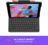 Logitech Slim Folio – iPad (7., 8. és 9. generáció) billentyűzetes tok, UK kiosztás